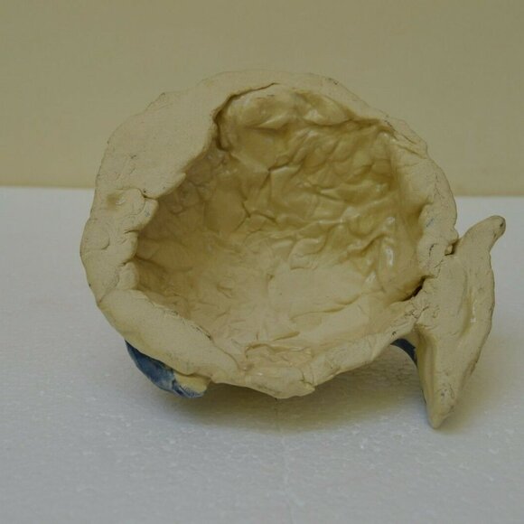 Vintage ? Japanese Handmade Fired Clay Lucky Koi - Picture 7 of 7